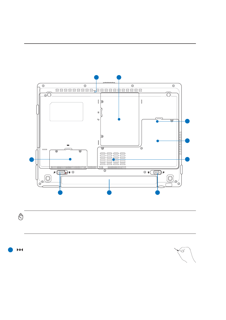 Bottom side | Asus Z35A User Manual | Page 14 / 70