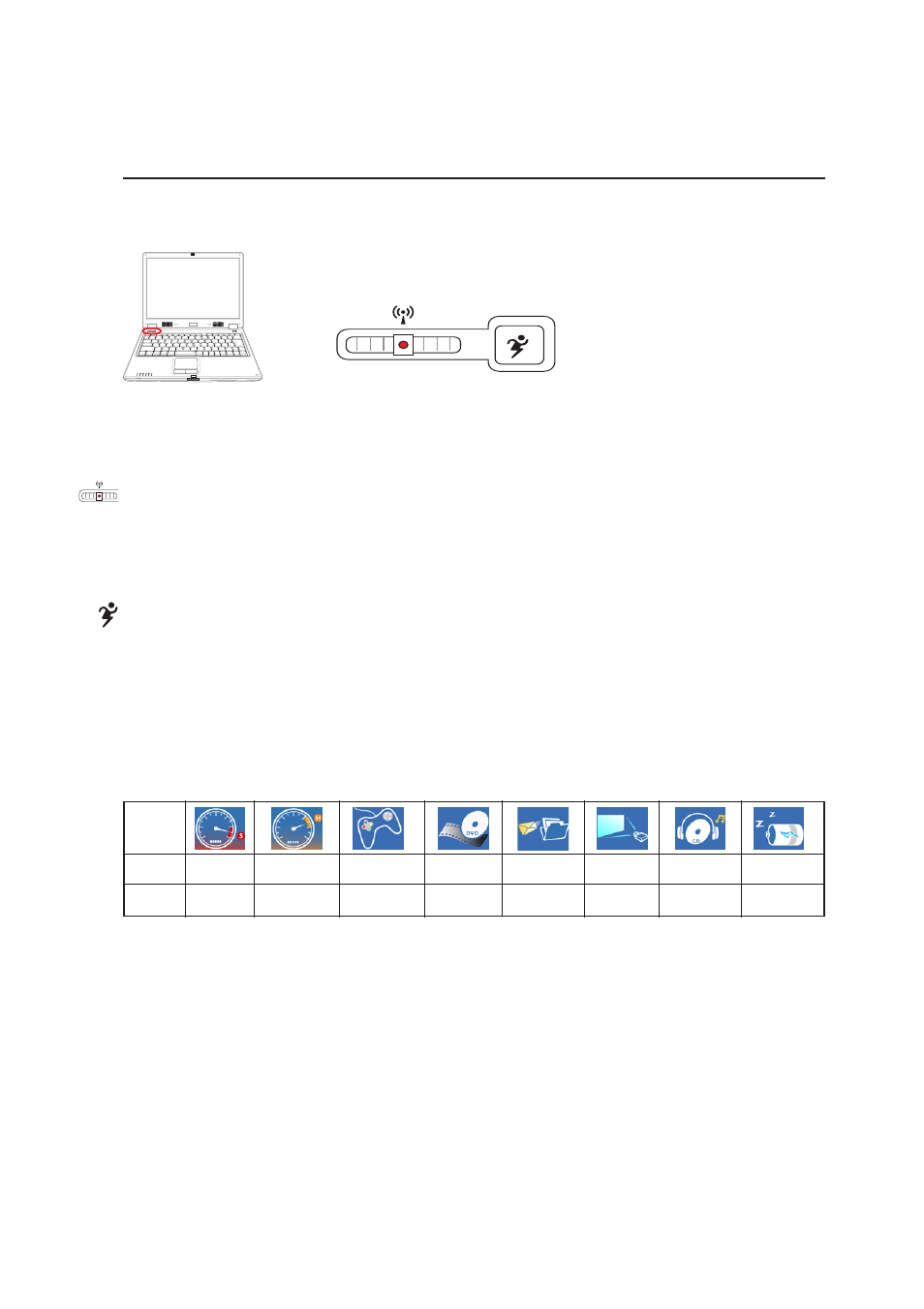 Switches and status indicators, Switches, 31 getting started | Power4 gear key, Wireless switch | Asus Z35A User Manual | Page 31 / 70