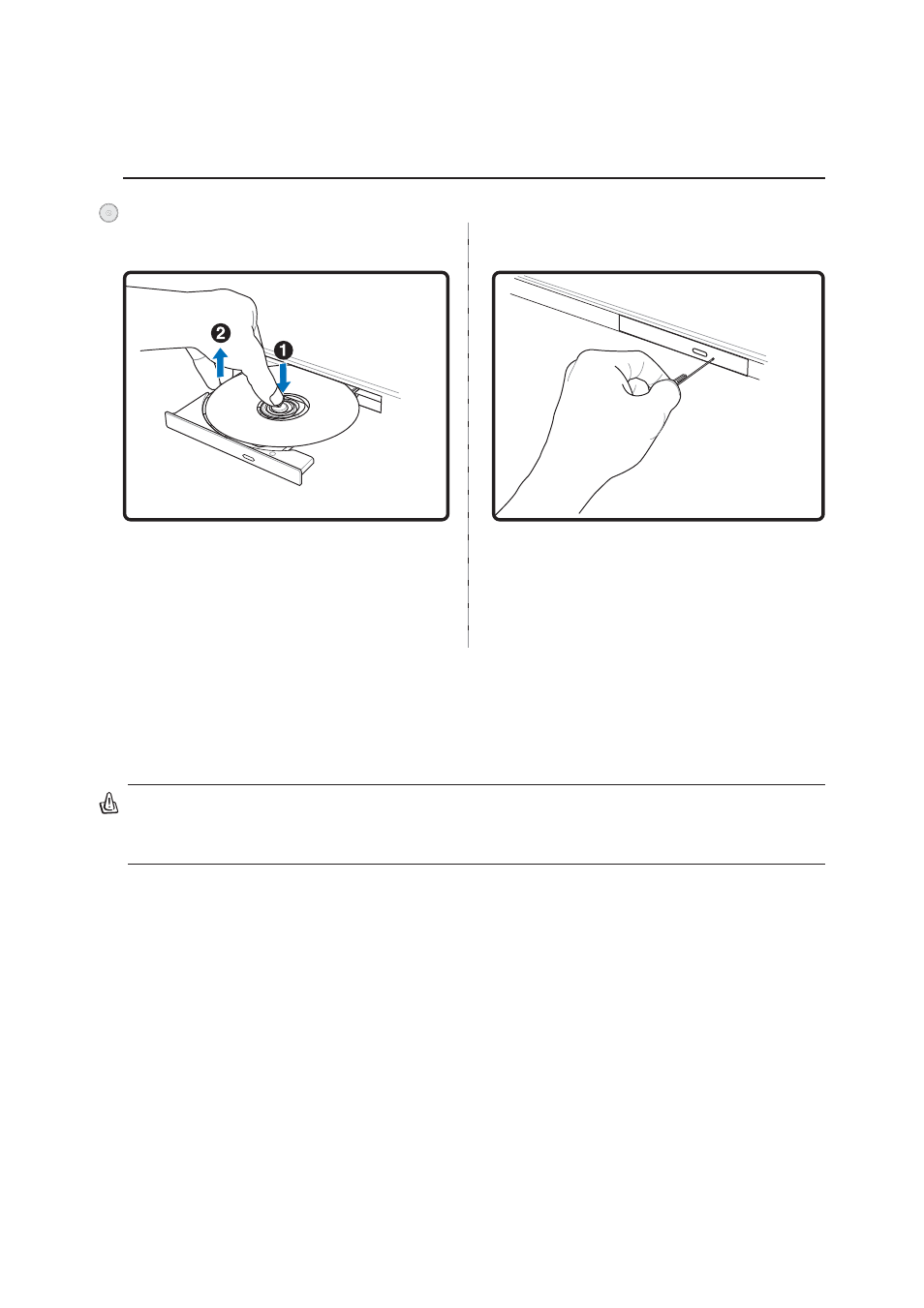 Optical drive (cont’) | Asus Z35A User Manual | Page 41 / 70