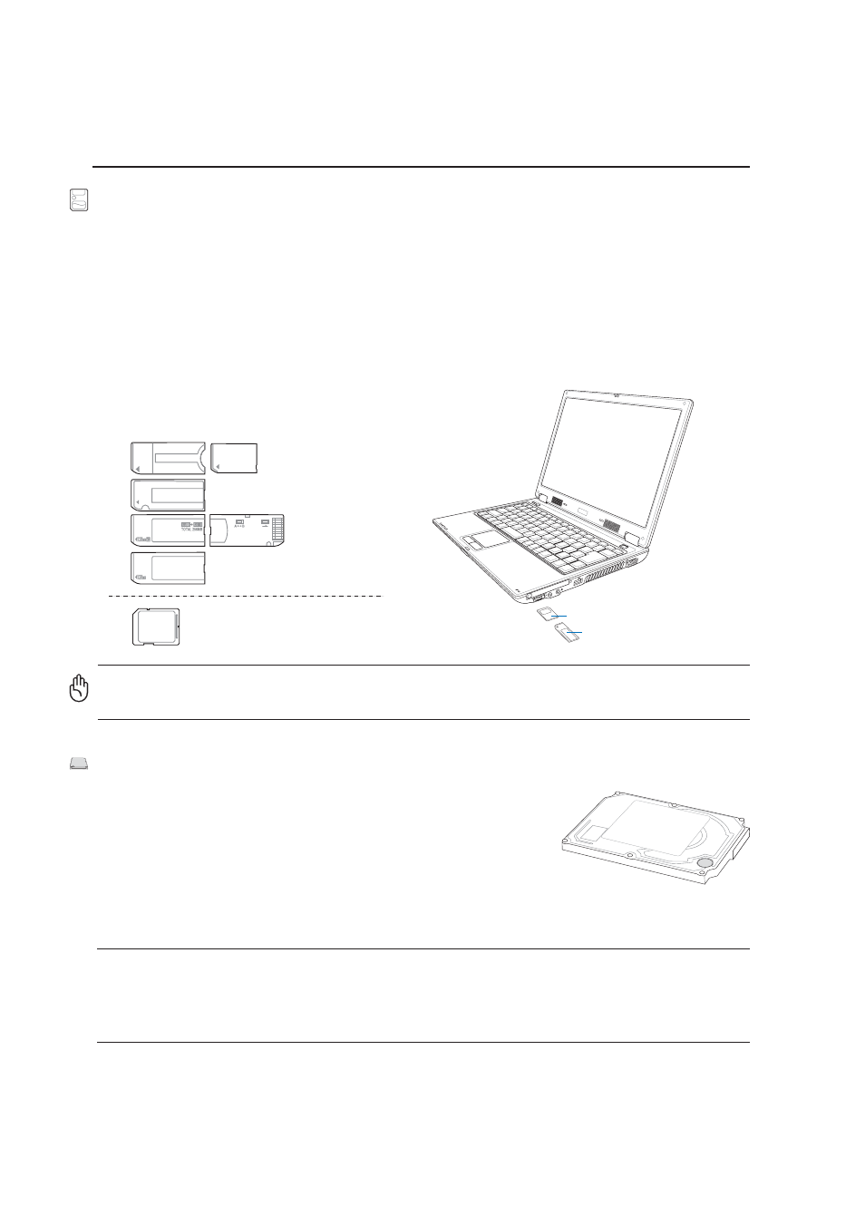 Hard disk drive | Asus Z35A User Manual | Page 42 / 70