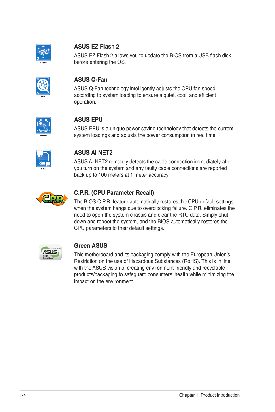 Asus M4N68T PRO User Manual | Page 14 / 64