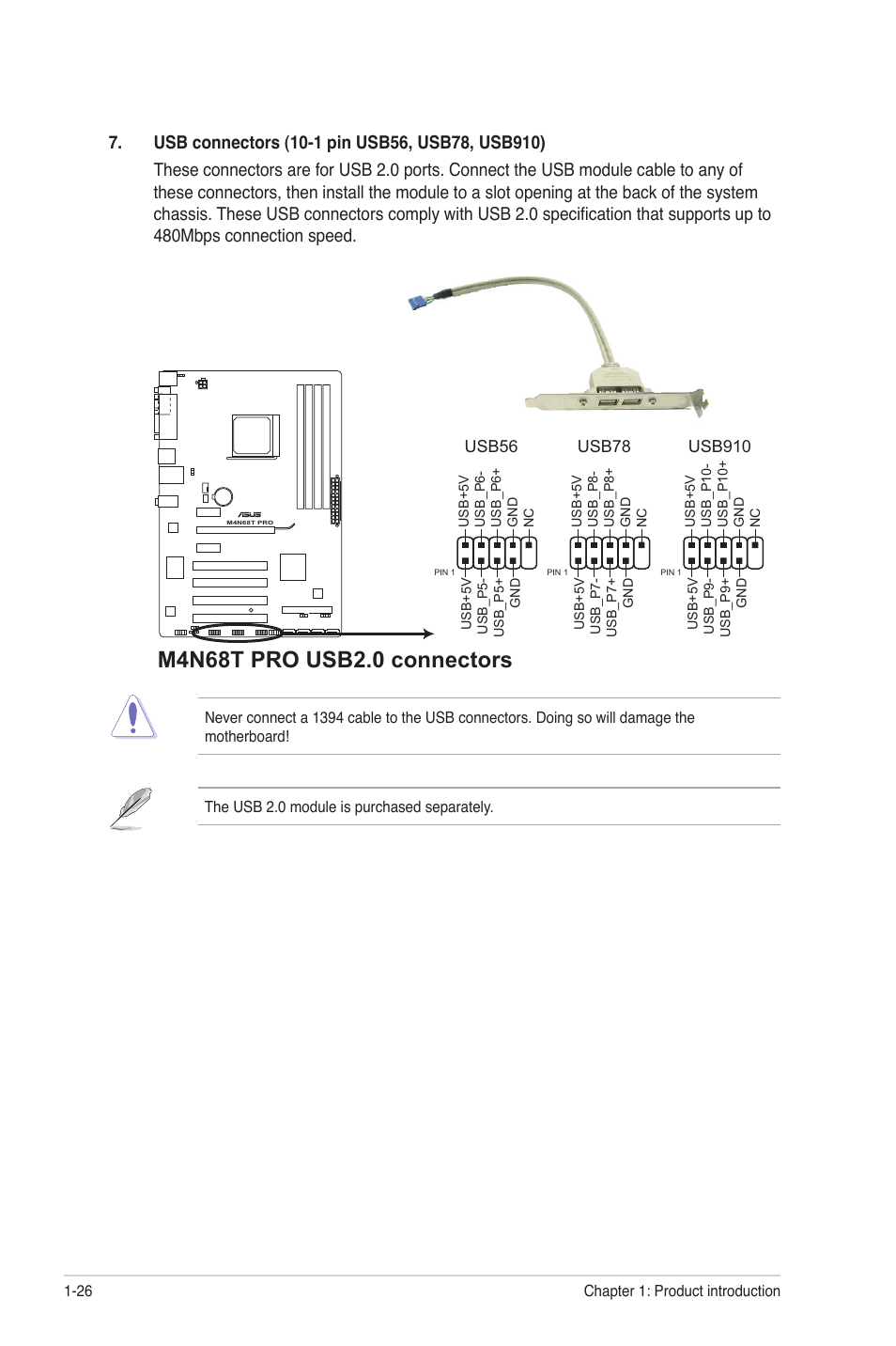 Asus M4N68T PRO User Manual | Page 36 / 64