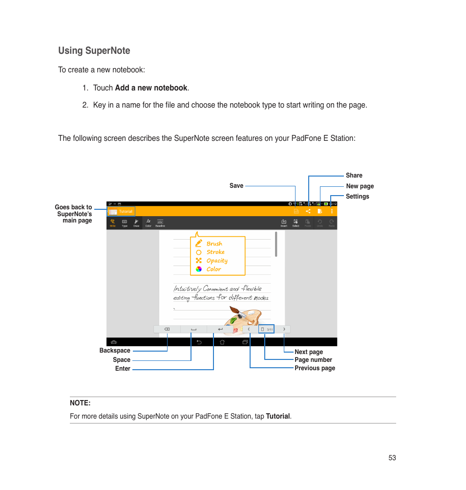 Asus PadFone E User Manual | Page 53 / 58