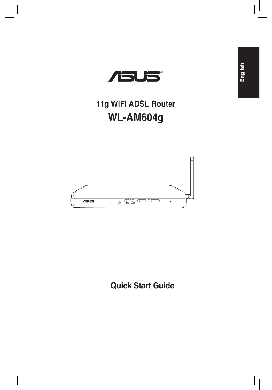 Asus WL-AM604g User Manual | 108 pages