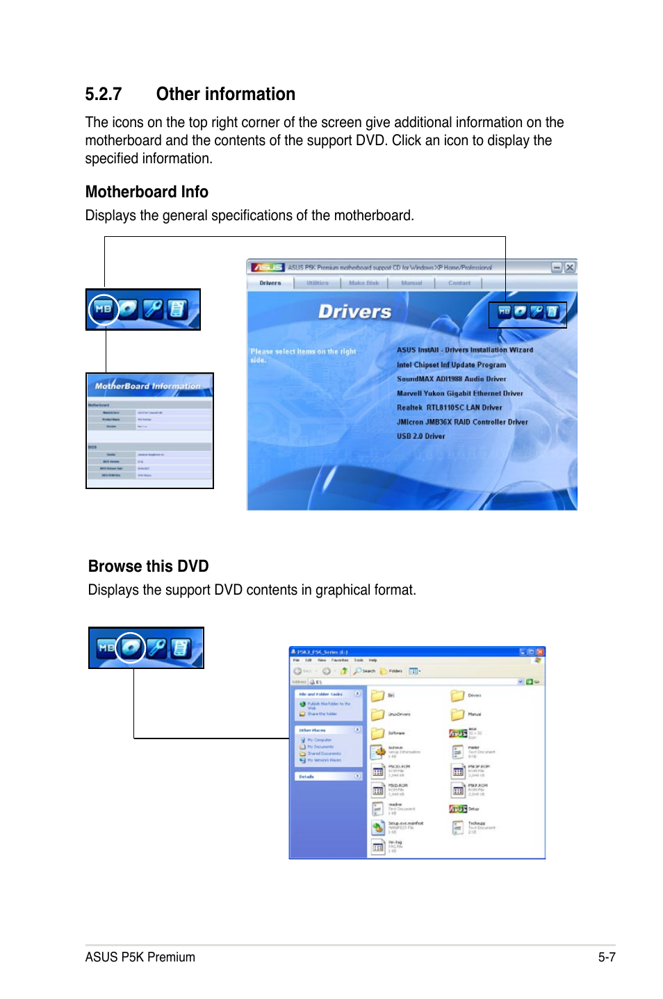 7 other information | Asus P5K Premium/WiFi-AP User Manual | Page 117 / 182