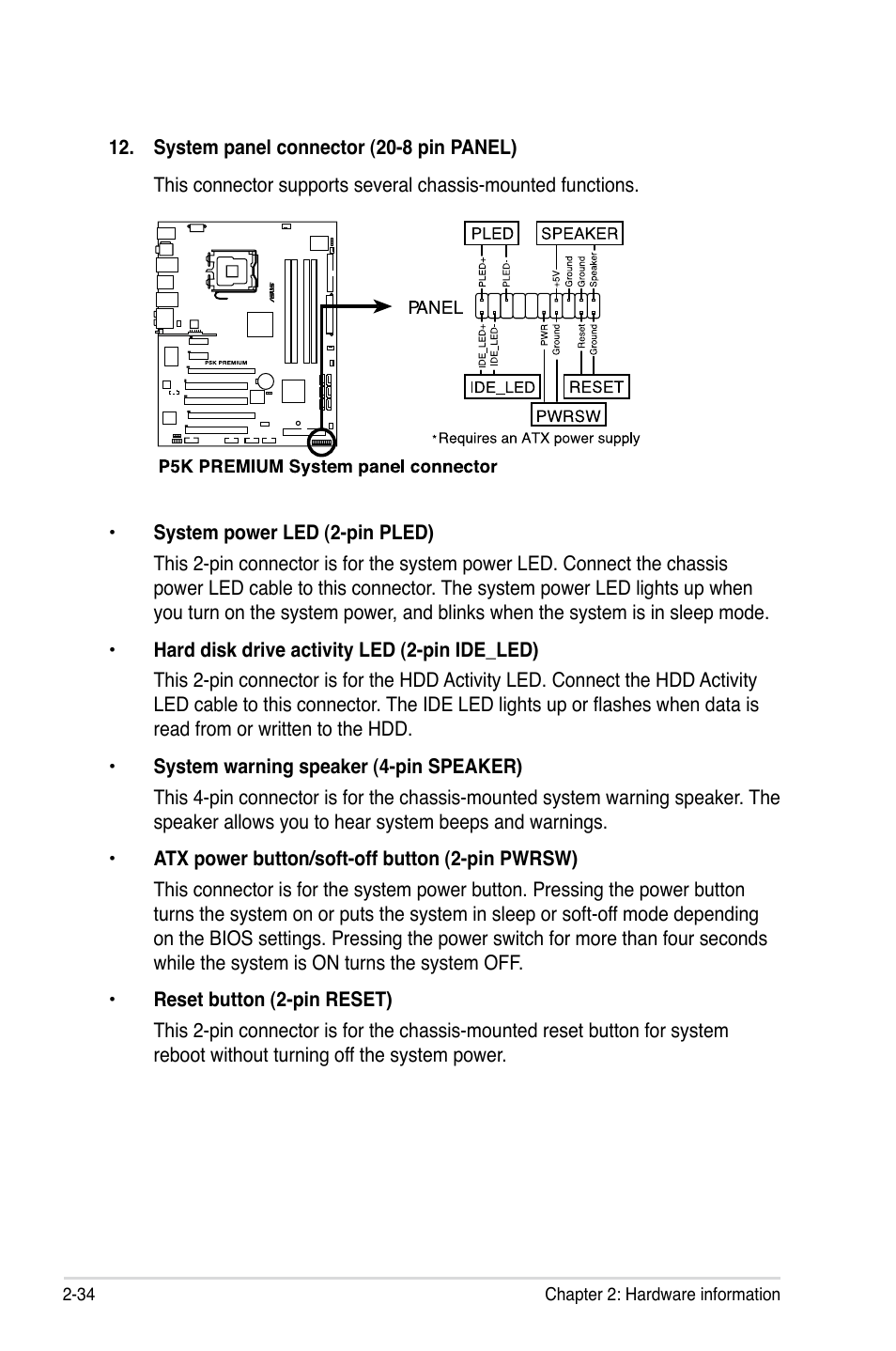 Asus P5K Premium/WiFi-AP User Manual | Page 60 / 182