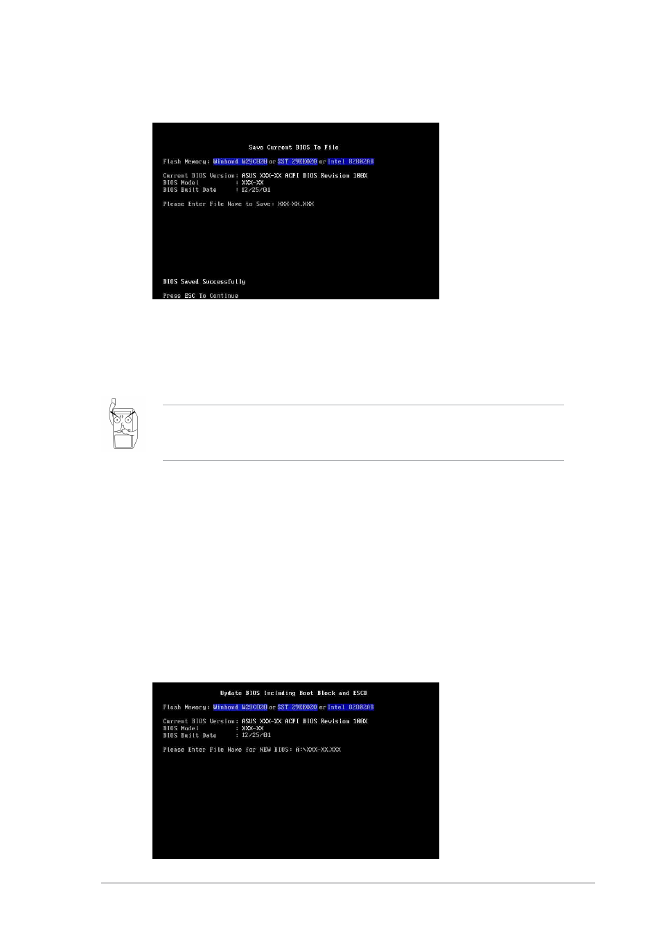 Updating the bios | Asus A7V600-X User Manual | Page 39 / 78