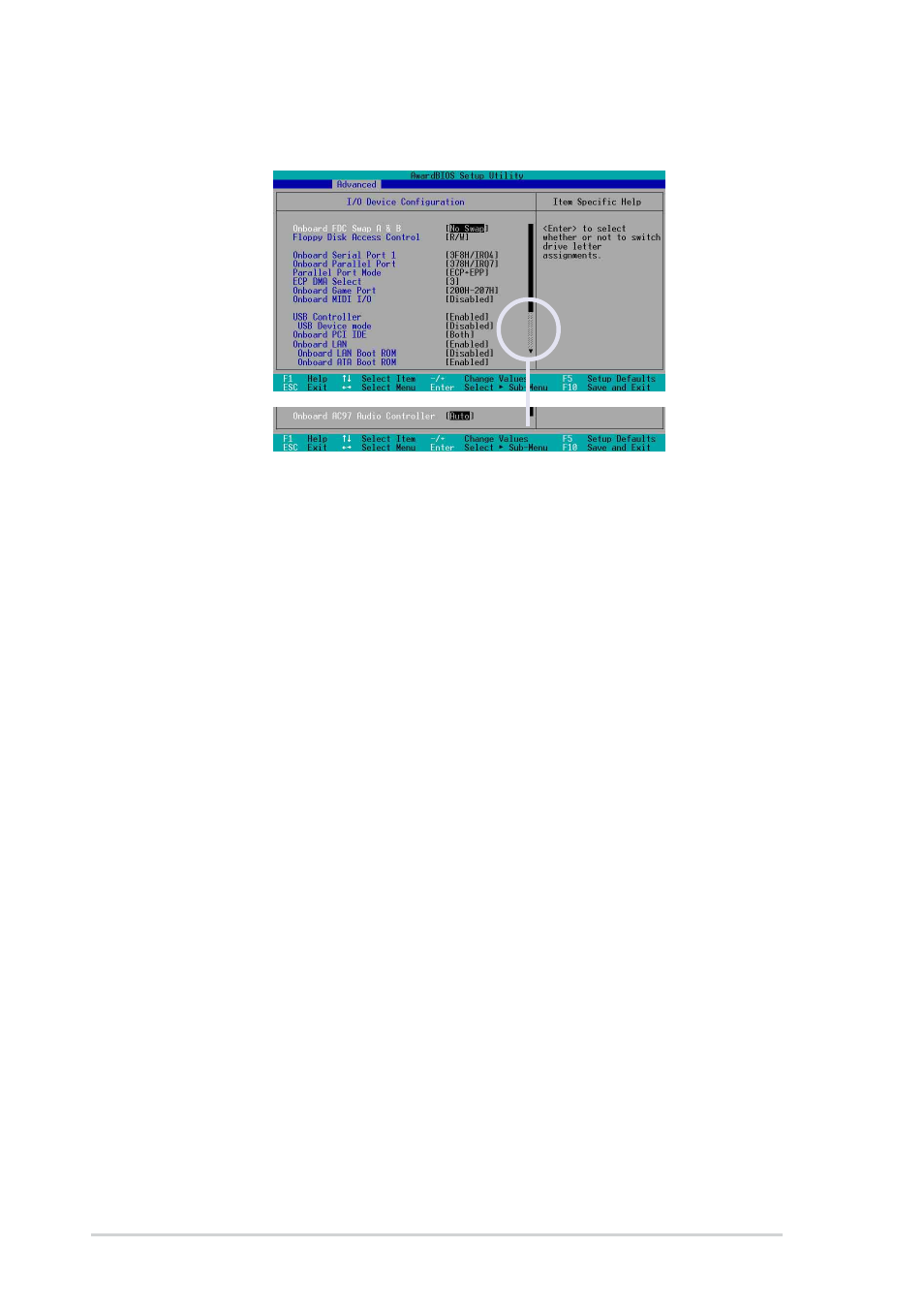 2 i/o device configuration | Asus A7V600-X User Manual | Page 54 / 78