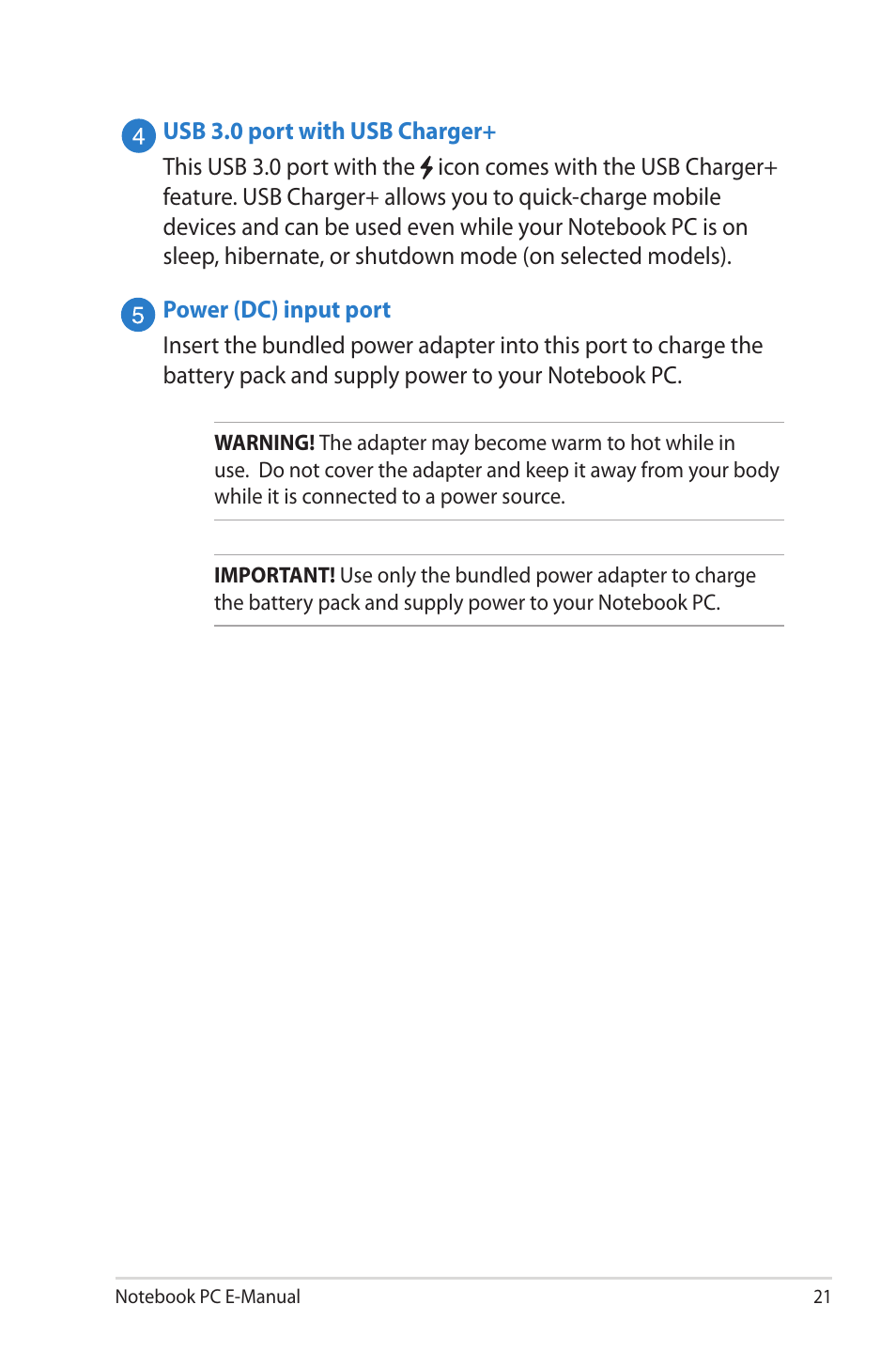 Asus TAICHI31 User Manual | Page 21 / 110