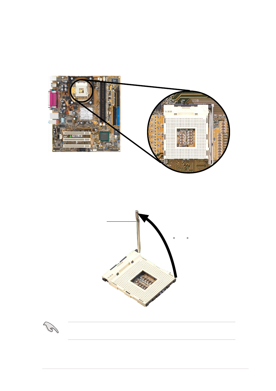 2 installing the cpu | Asus P4BGL-VM User Manual | Page 29 / 130