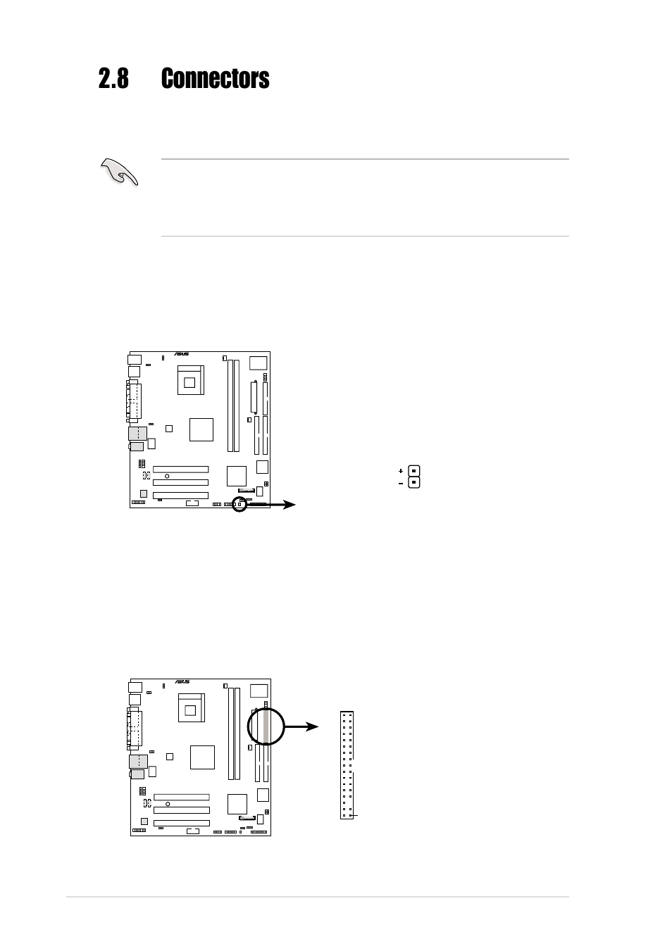 8 connectors | Asus P4BGL-VM User Manual | Page 44 / 130