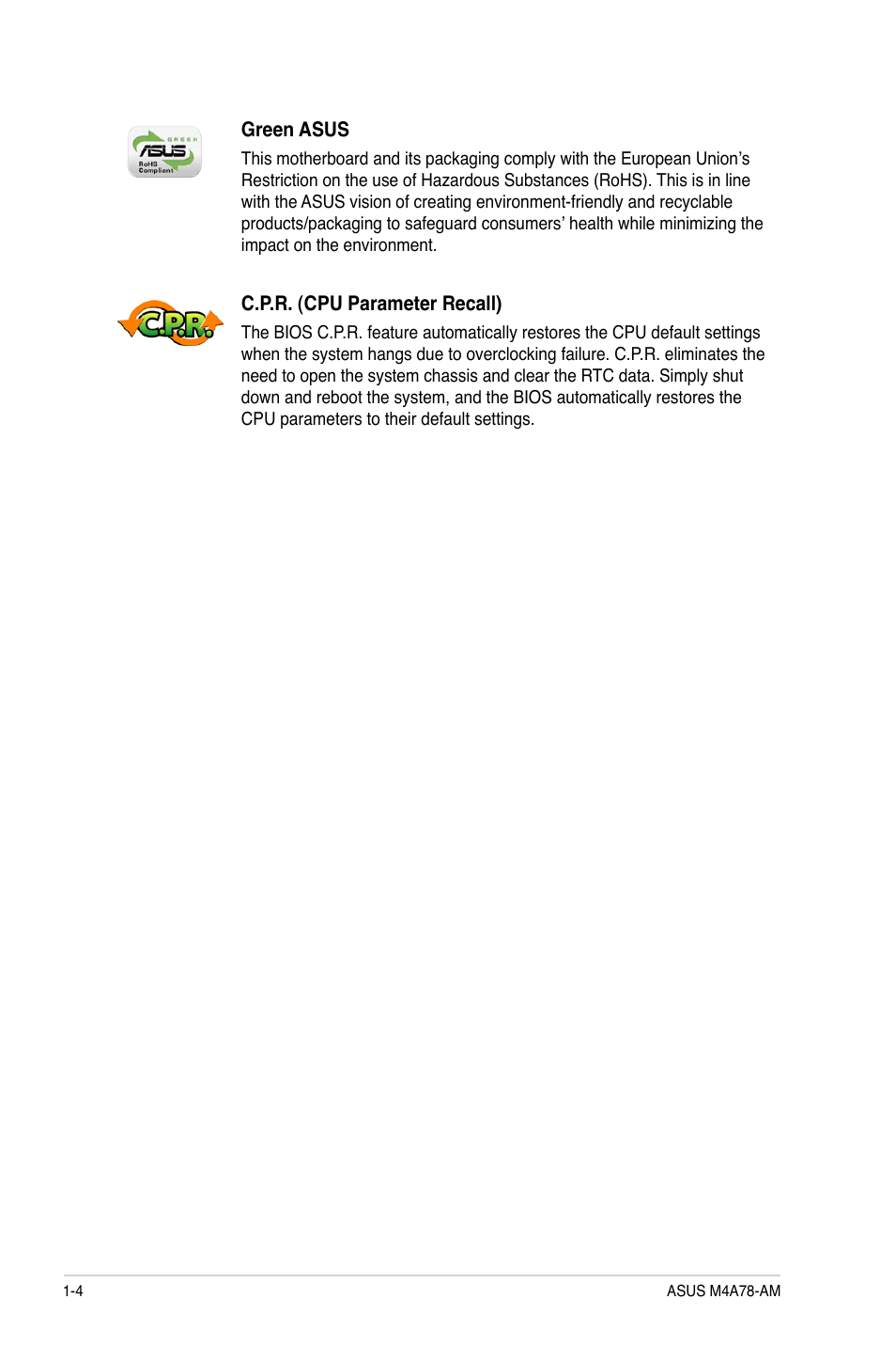 Asus M4A78-AM User Manual | Page 14 / 64