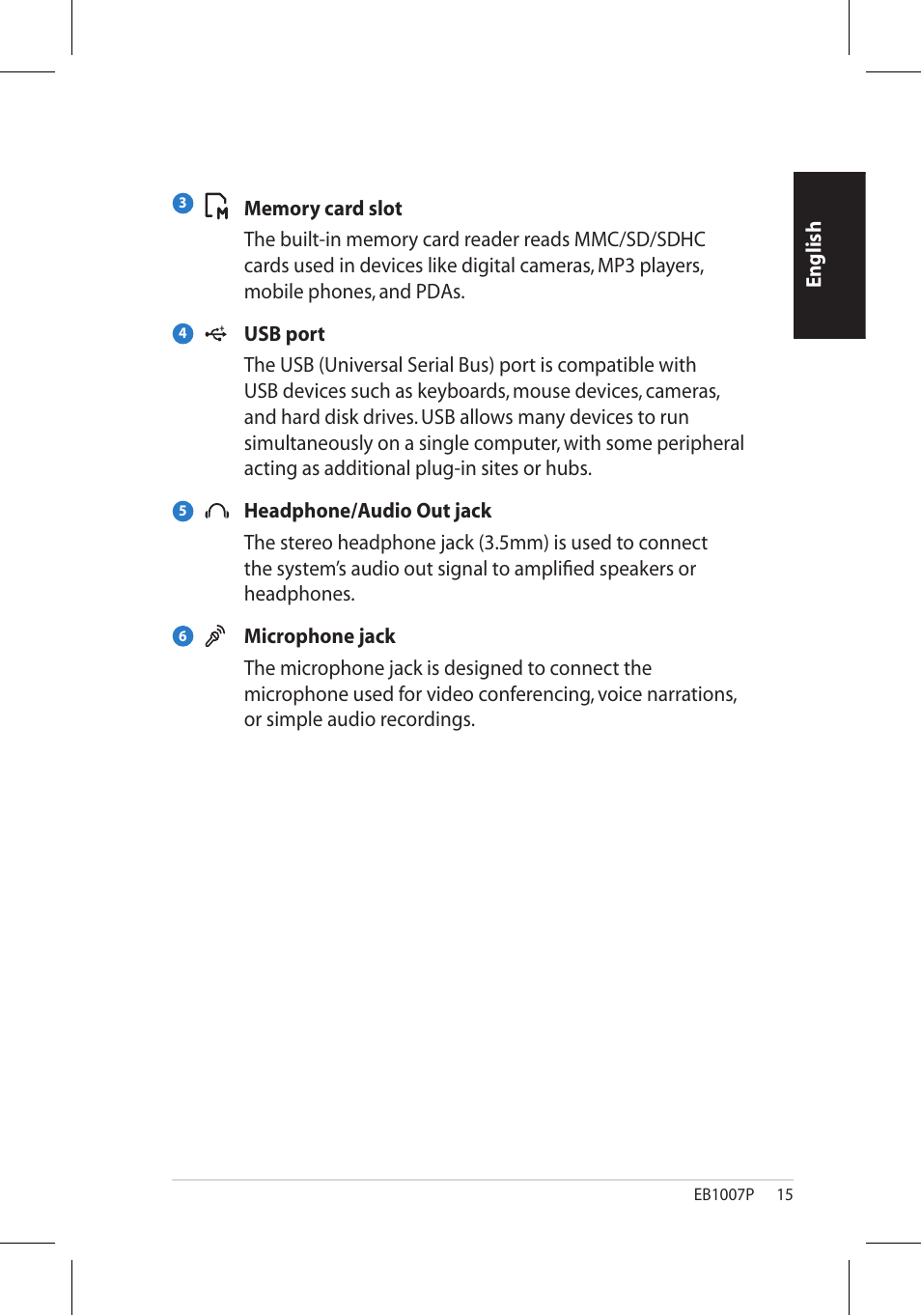 Asus EB1007P User Manual | Page 15 / 34