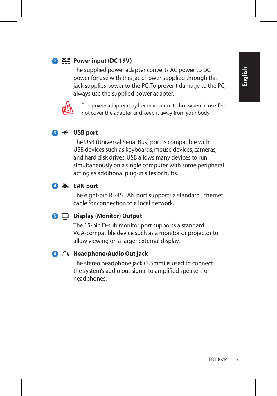 Asus EB1007P User Manual | Page 17 / 34