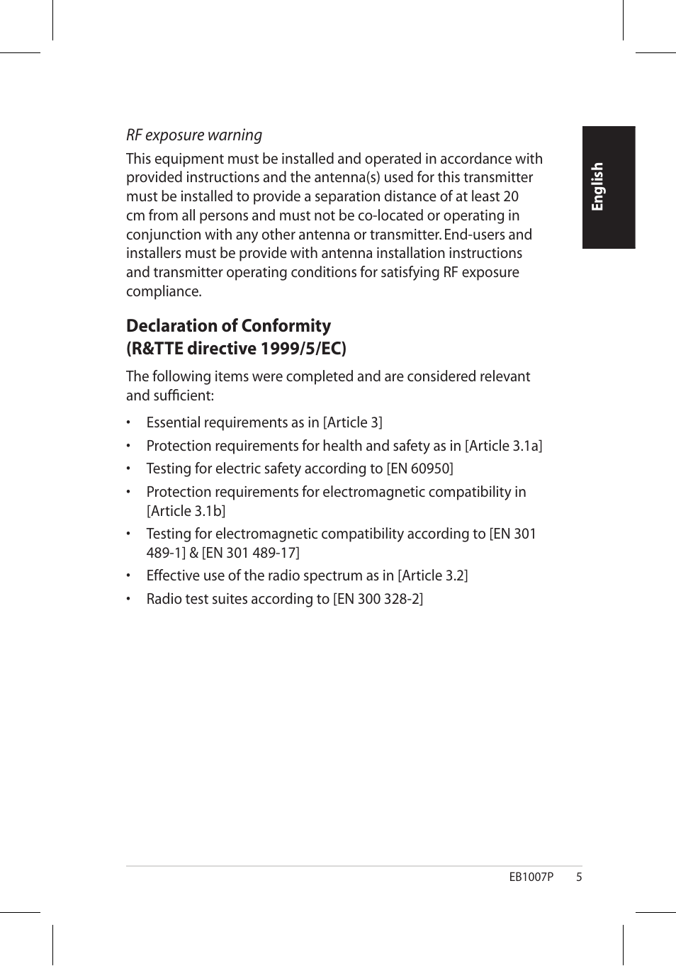 Asus EB1007P User Manual | Page 5 / 34