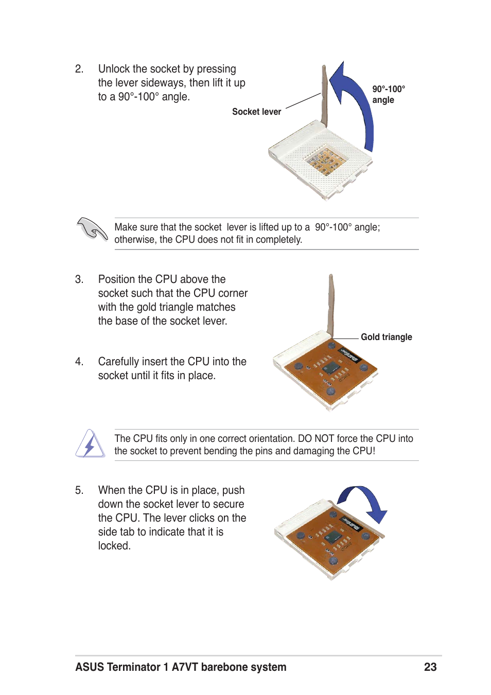 Asus Terminator A7VT User Manual | Page 23 / 98