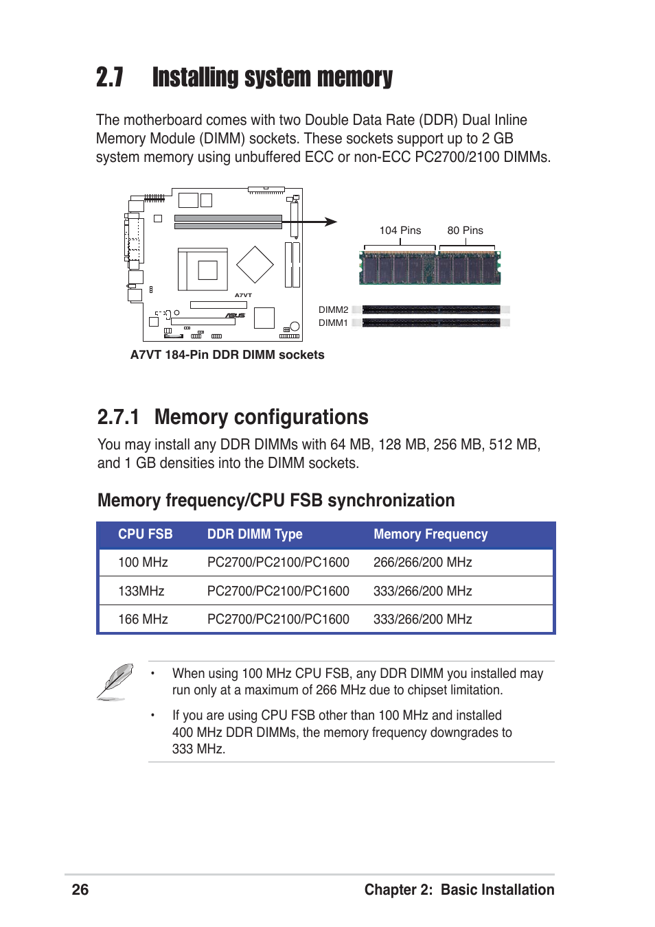 Asus Terminator A7VT User Manual | Page 26 / 98