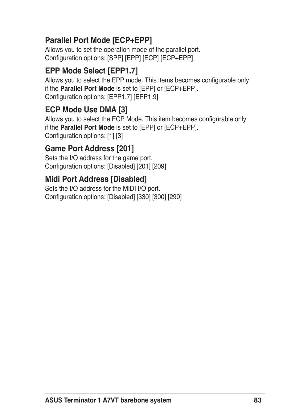 Asus Terminator A7VT User Manual | Page 83 / 98