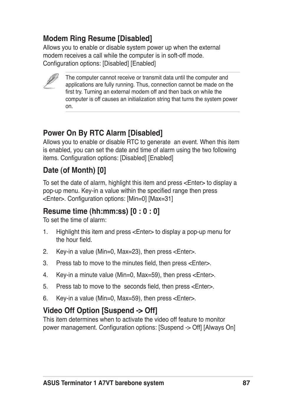 Asus Terminator A7VT User Manual | Page 87 / 98