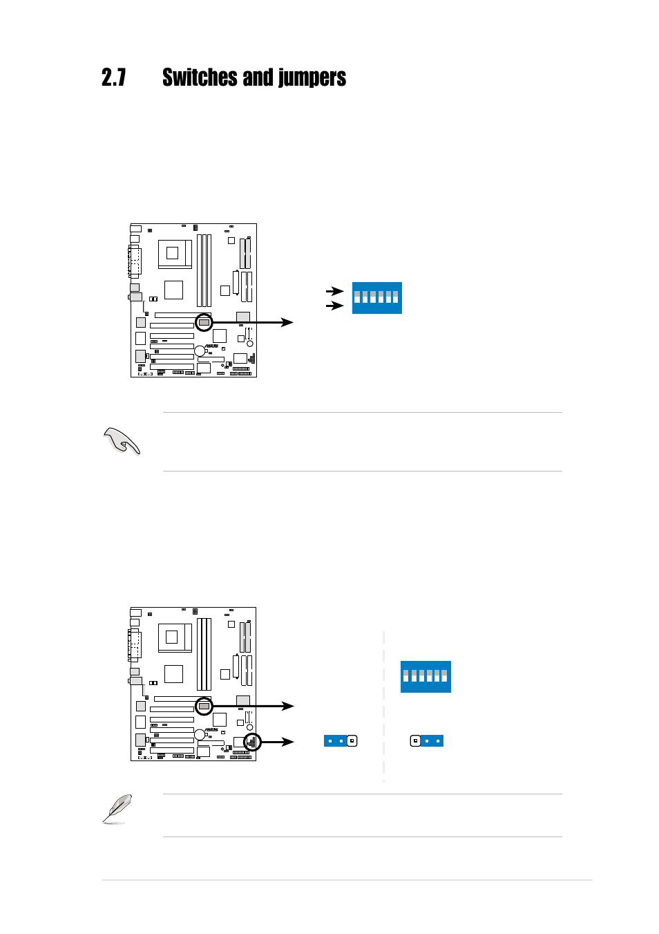 7 switches and jumpers | Asus A7V333 User Manual | Page 31 / 140