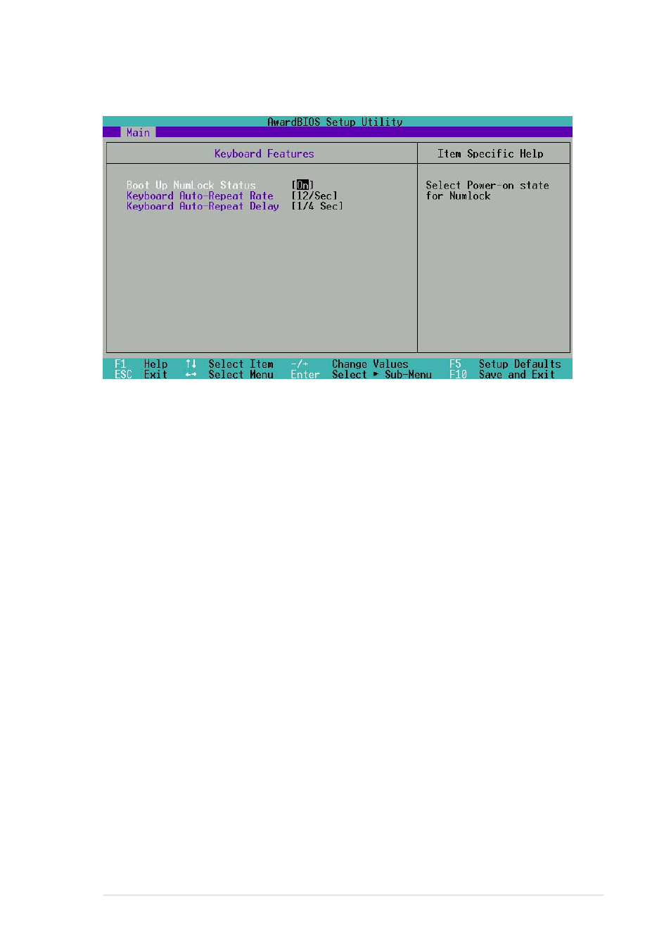 2 keyboard features | Asus A7V333 User Manual | Page 77 / 140