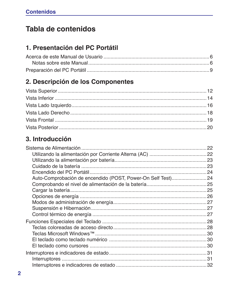 Asus U6V User Manual | Page 2 / 88