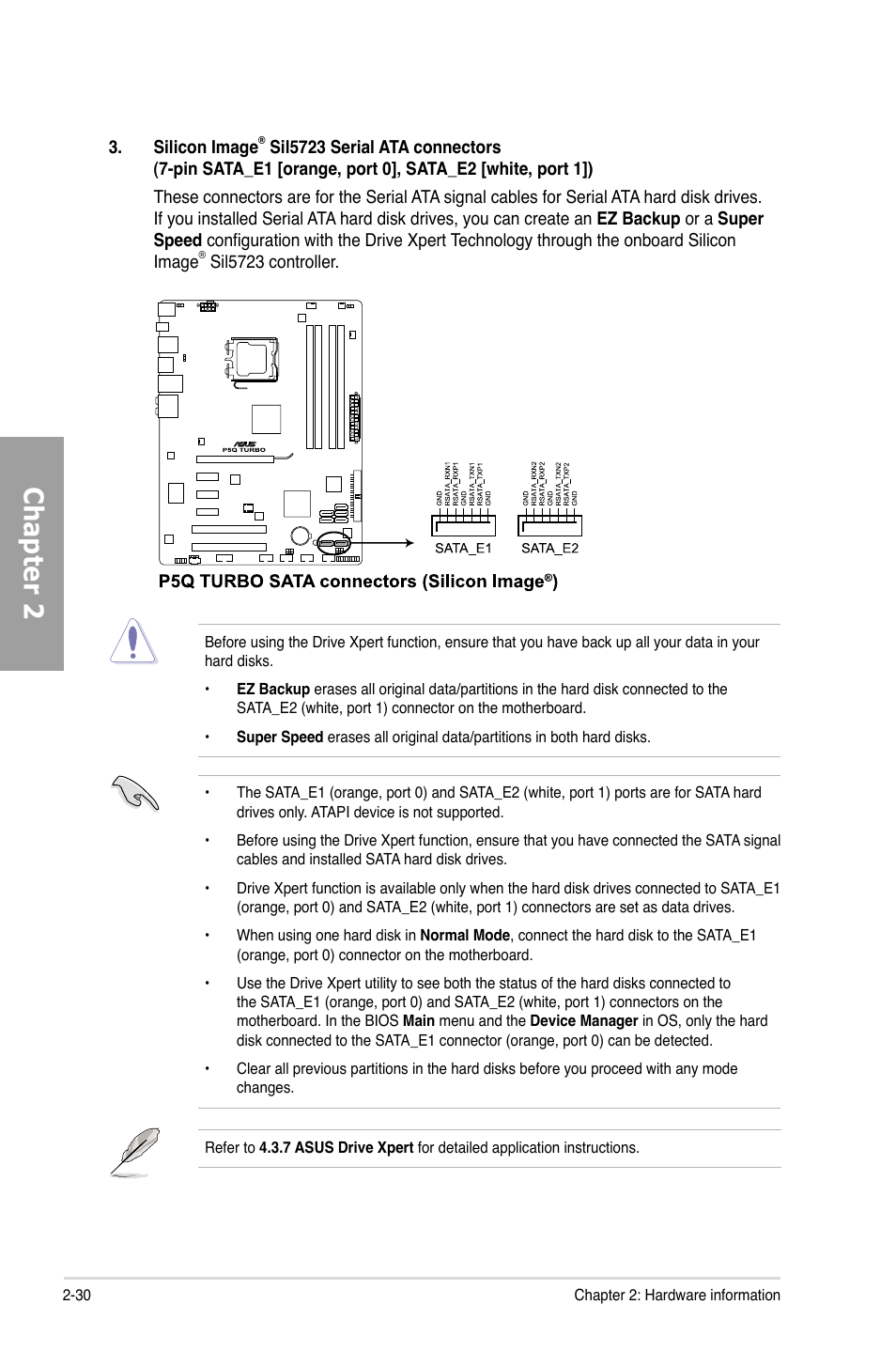 Chapter 2 | Asus P5Q TURBO User Manual | Page 48 / 114