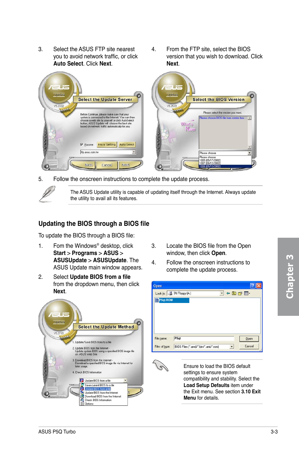 Chapter 3 | Asus P5Q TURBO User Manual | Page 61 / 114