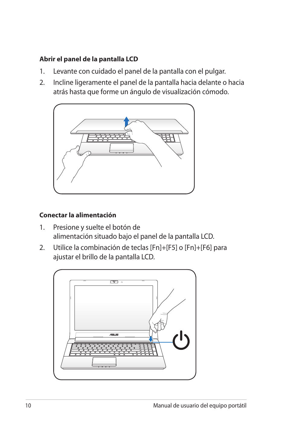 Asus X5MTK User Manual | Page 10 / 114
