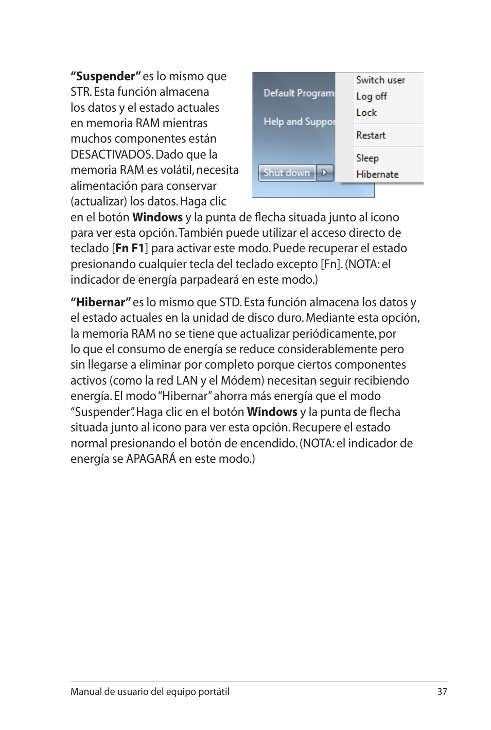Asus X5MTK User Manual | Page 37 / 114