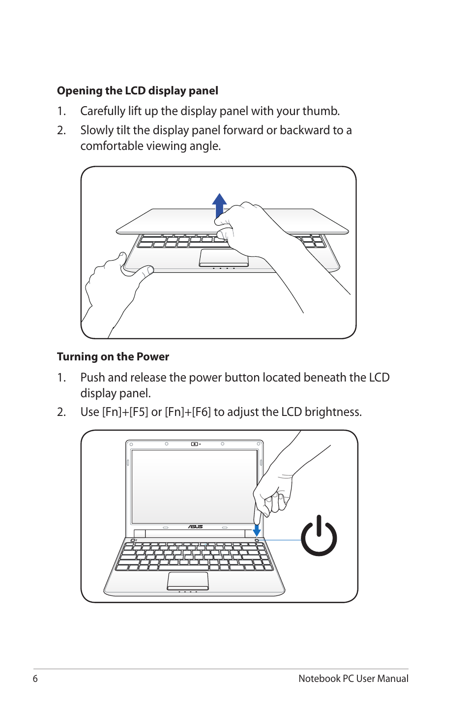 Asus UL20FT User Manual | Page 6 / 28