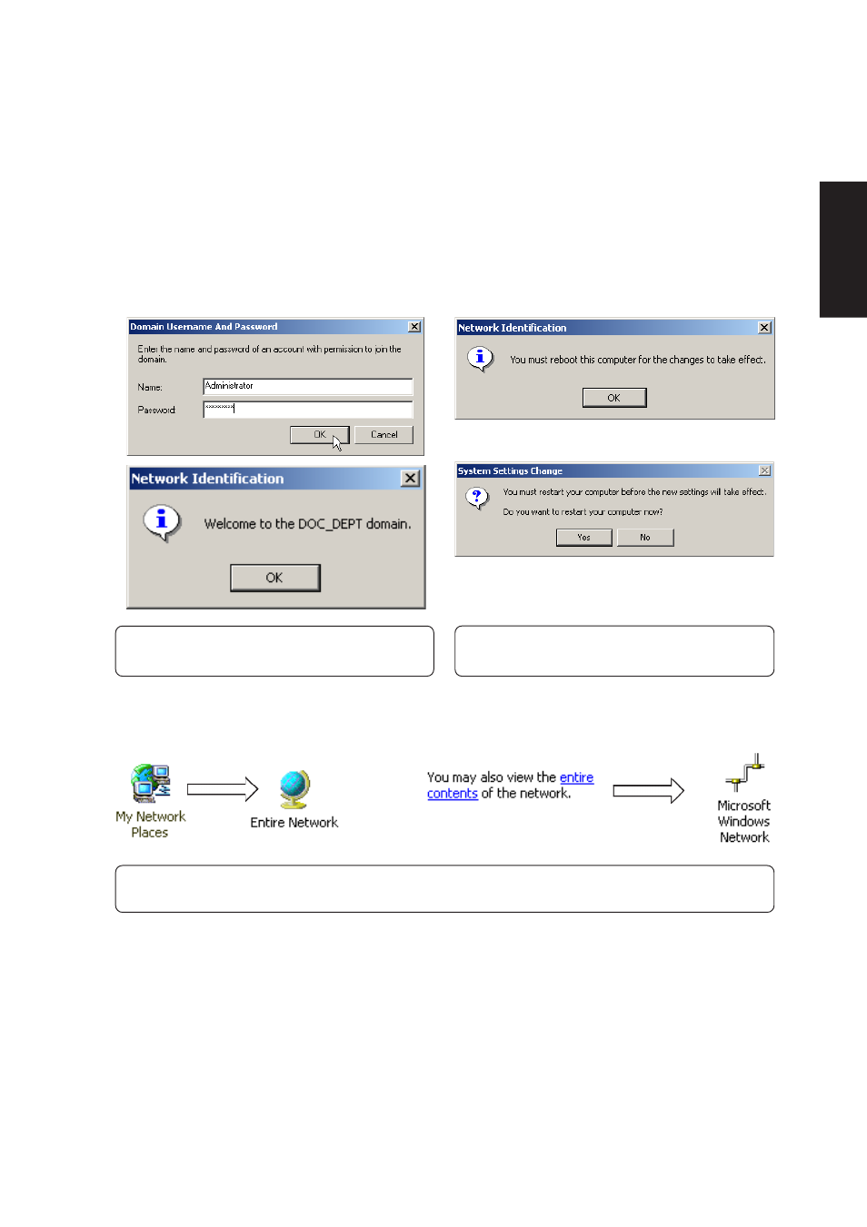 Configuring the network device | Asus L1A User Manual | Page 21 / 98