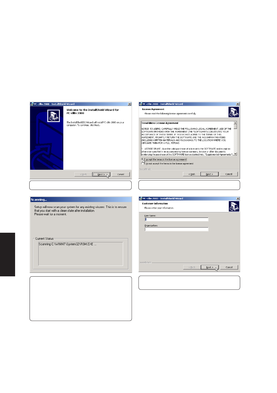 Pc-cillin 2000 | Asus L1A User Manual | Page 40 / 98