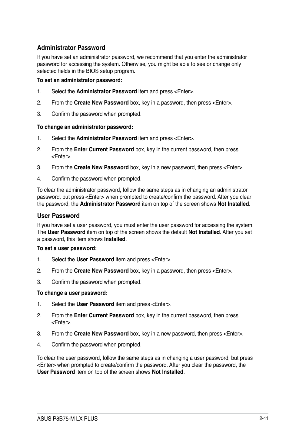 Asus P8B75-M LX PLUS User Manual | Page 57 / 82