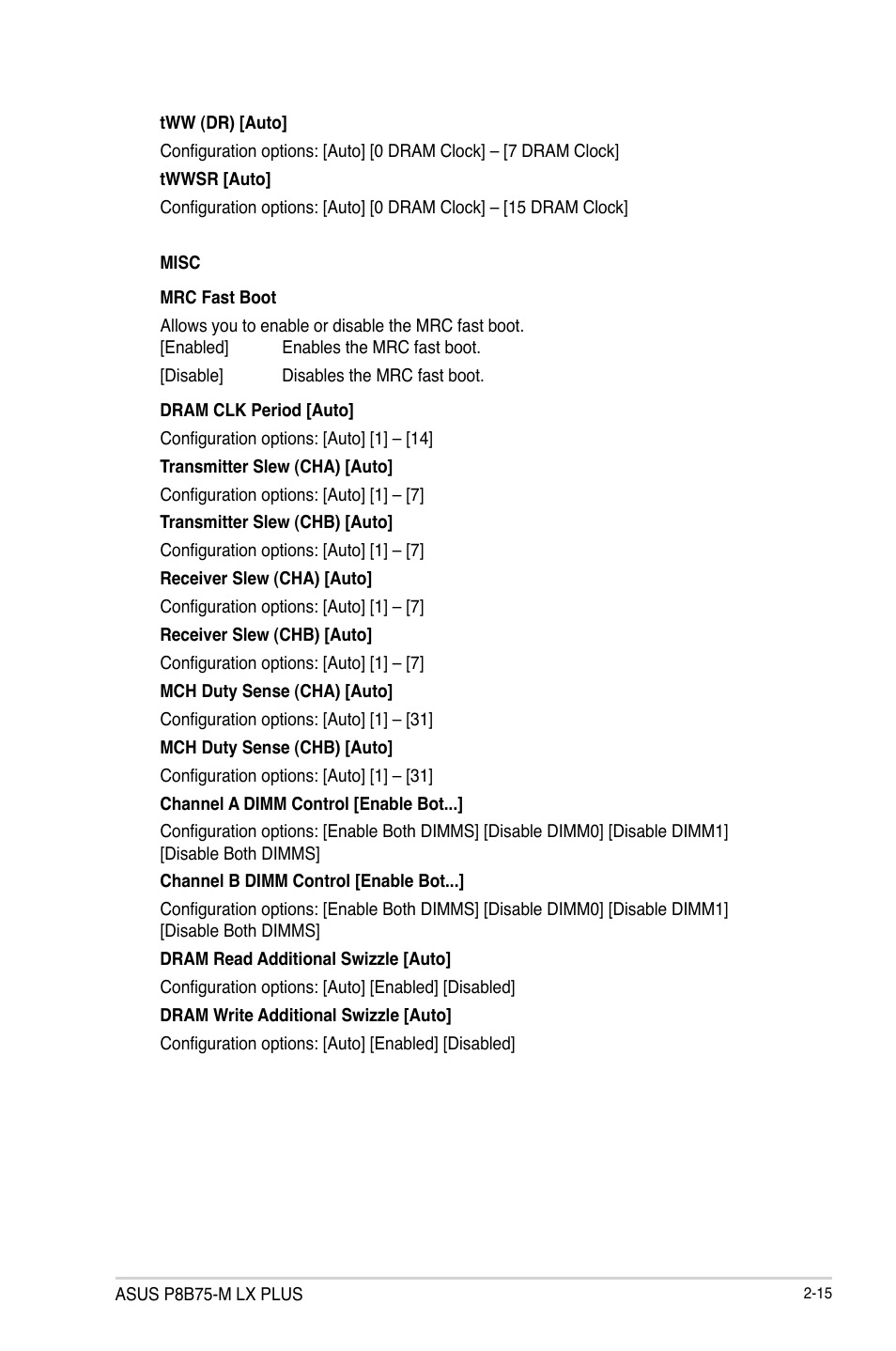 Asus P8B75-M LX PLUS User Manual | Page 61 / 82