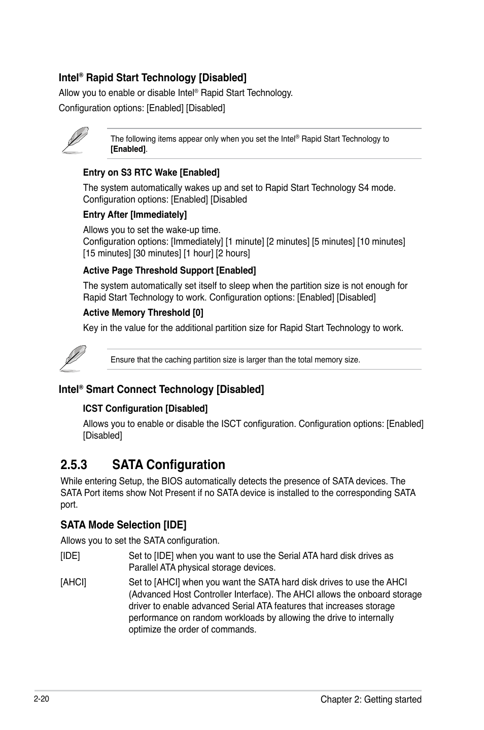 3 sata configuration | Asus P8B75-M LX PLUS User Manual | Page 66 / 82