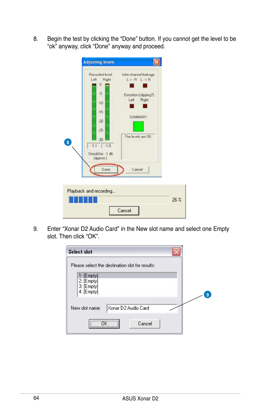 Asus Xonar D2X User Manual | Page 70 / 84