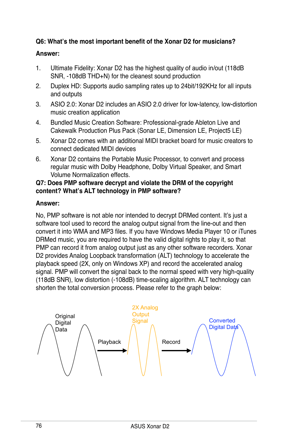 Asus Xonar D2X User Manual | Page 82 / 84