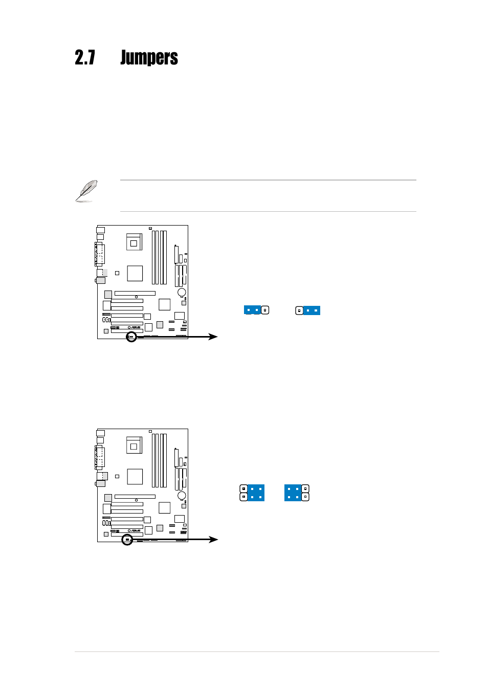 7 jumpers | Asus P4G8X User Manual | Page 43 / 136