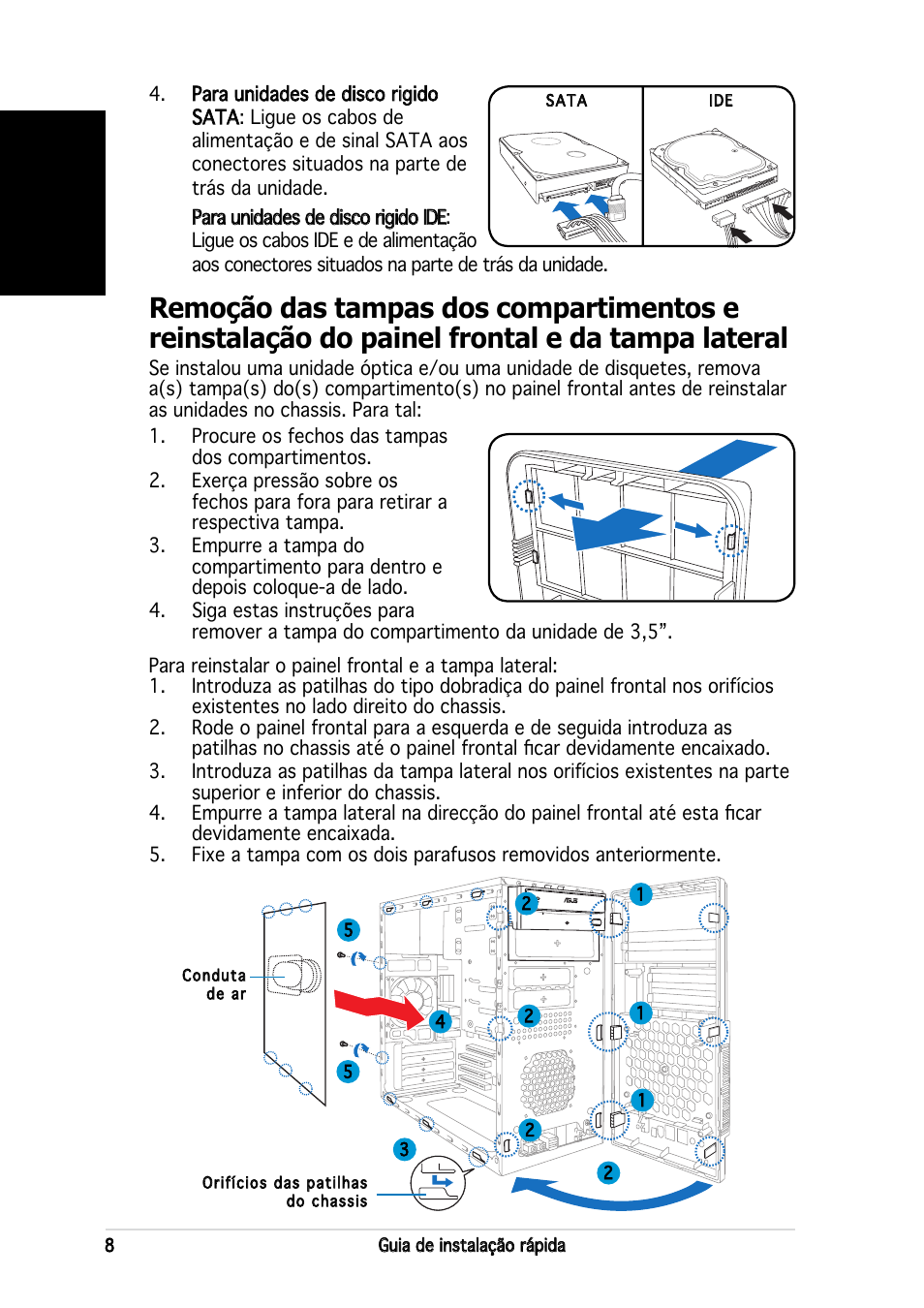 Português | Asus V2-PH2 User Manual | Page 56 / 80