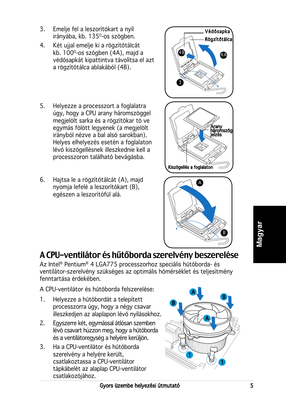 Magyar | Asus V2-PH2 User Manual | Page 77 / 80