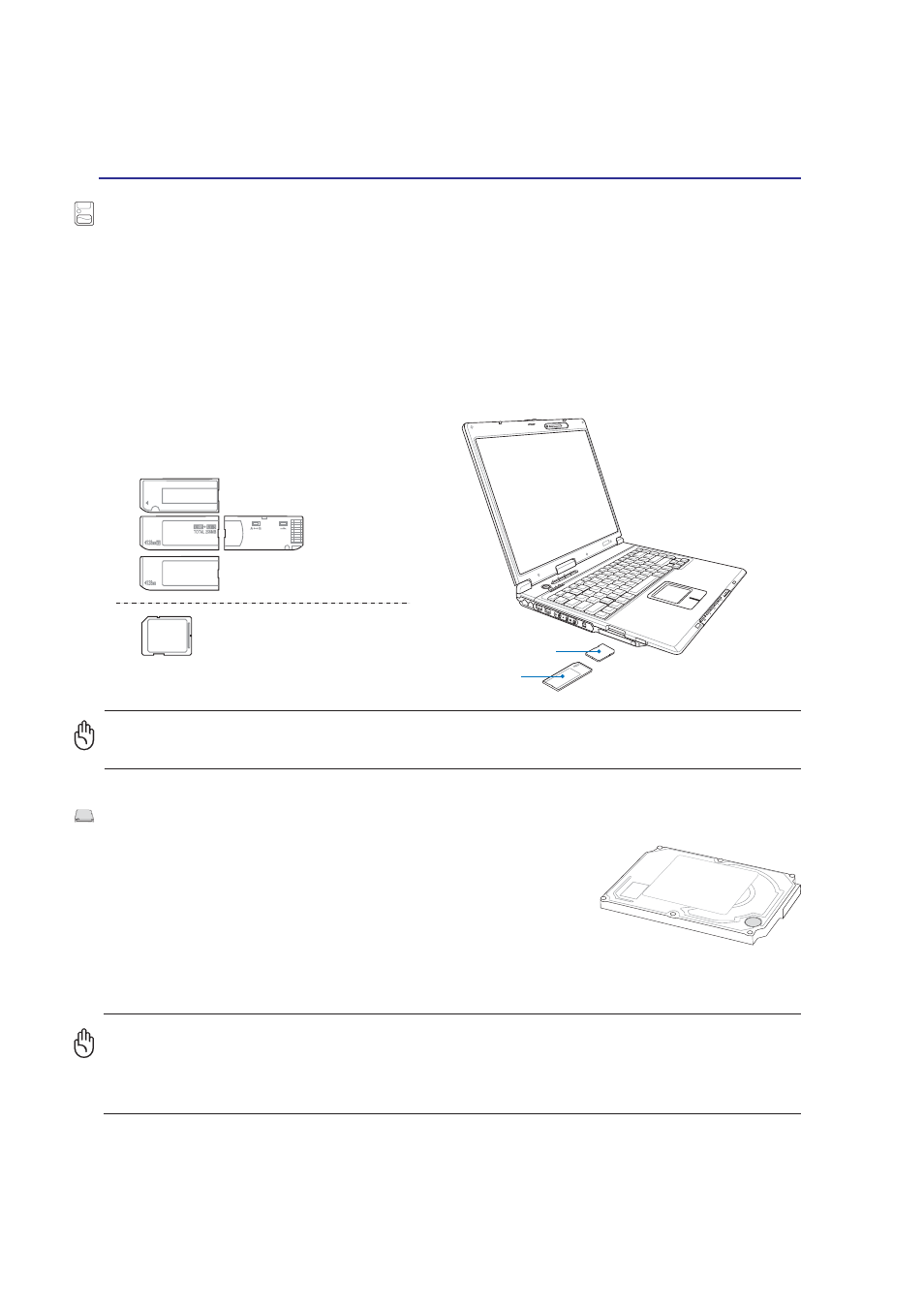 Hard disk drive | Asus A3Vp User Manual | Page 44 / 70