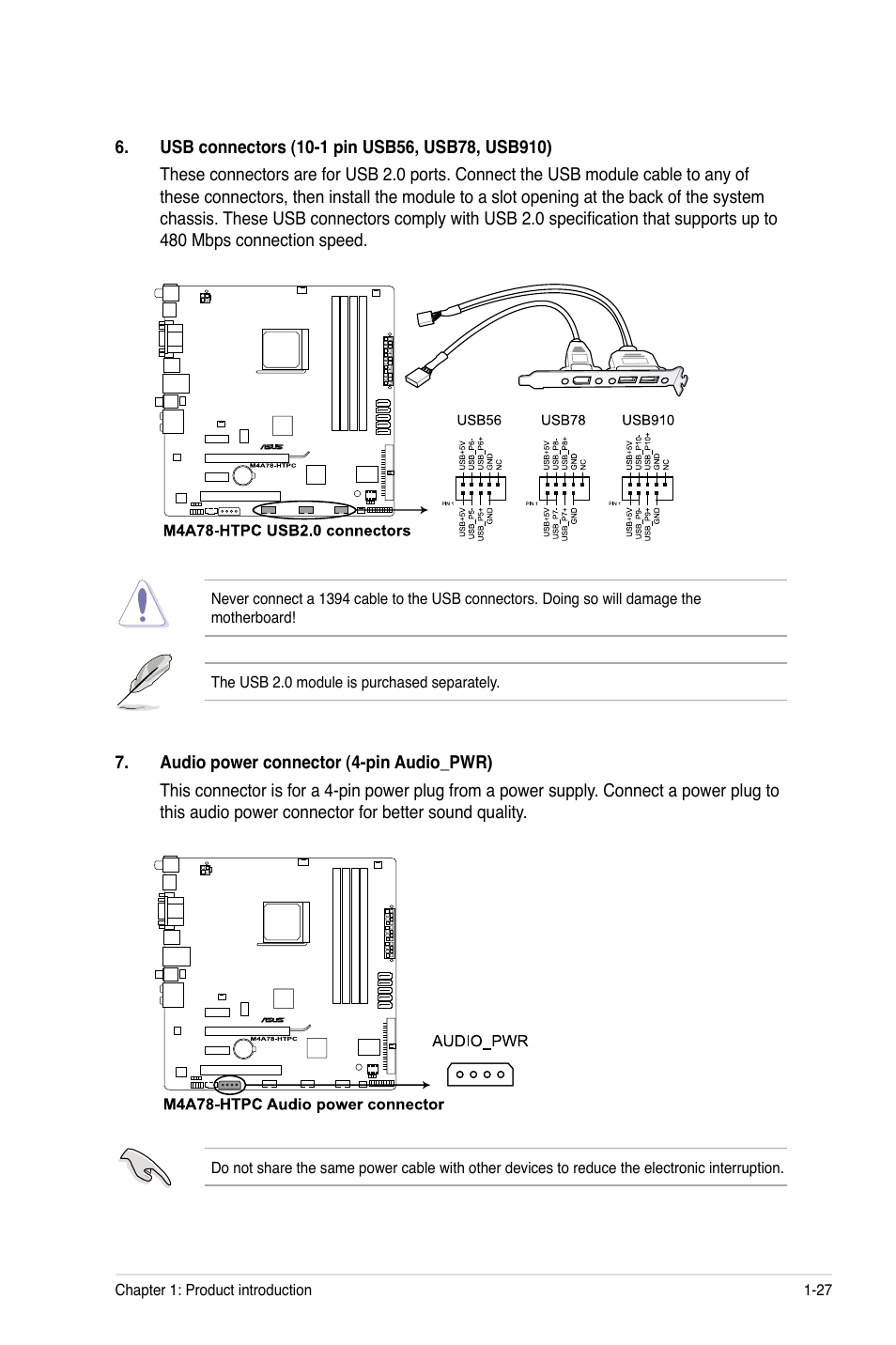 Asus M4A78-HTPC/RC User Manual | Page 39 / 68