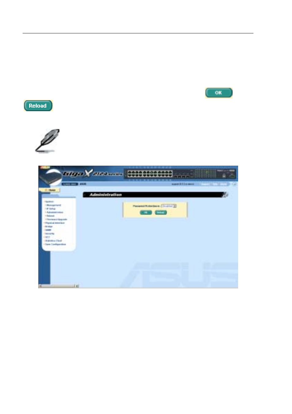 3 administration | Asus GigaX2124X User Manual | Page 32 / 116