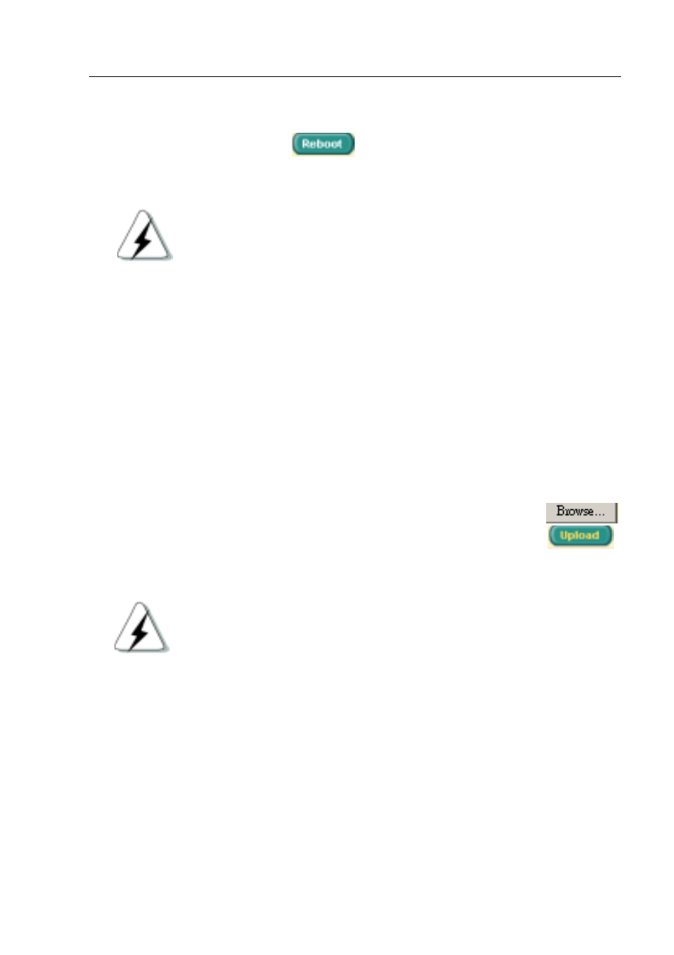 4 reboot, 5 firmware upgrade | Asus GigaX2124X User Manual | Page 33 / 116