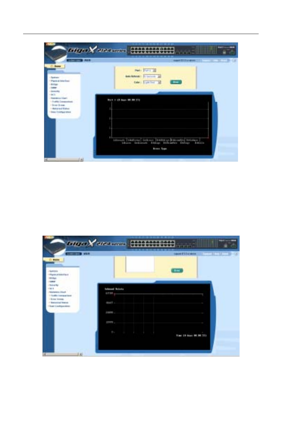 3 historical status | Asus GigaX2124X User Manual | Page 64 / 116
