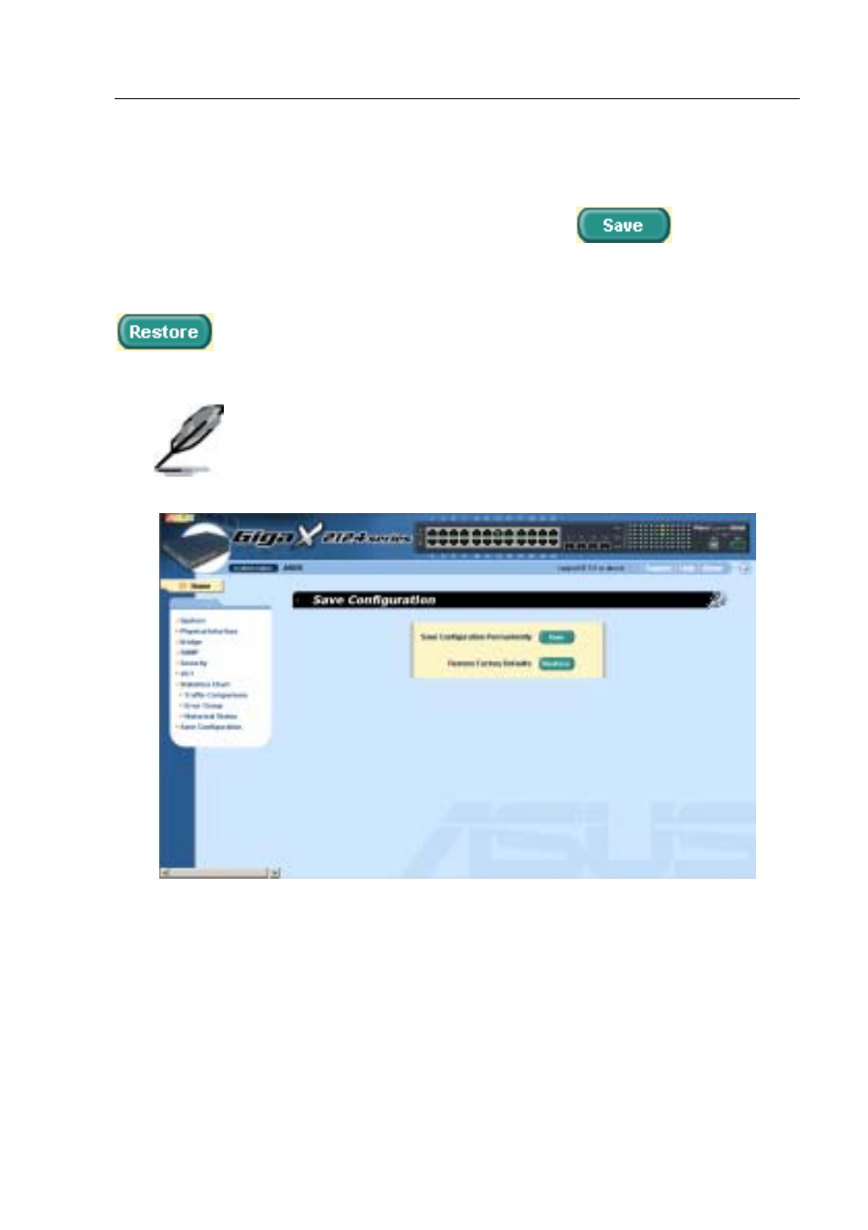 10 save configuration | Asus GigaX2124X User Manual | Page 65 / 116