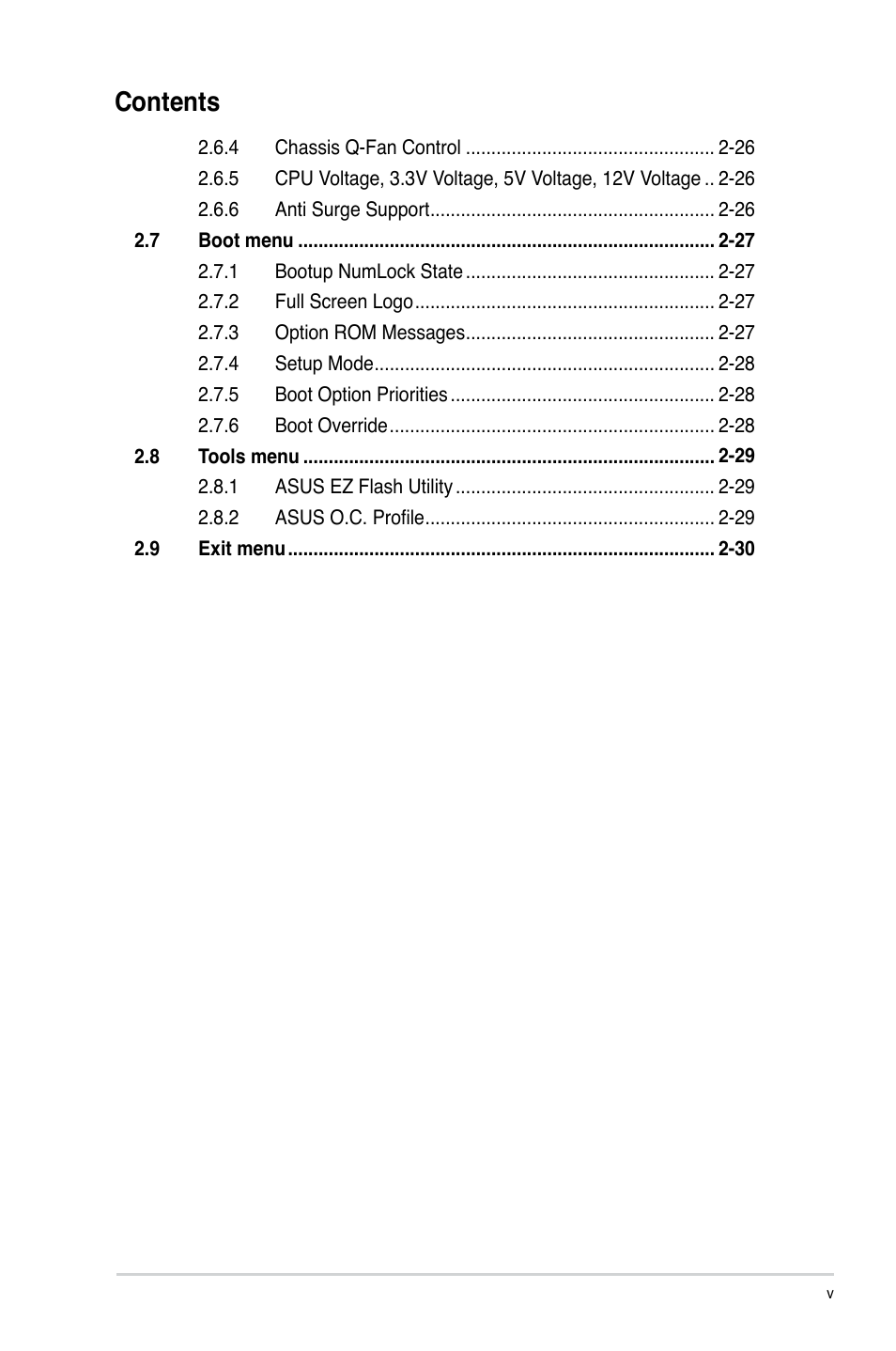 Asus P8Q67-M DO/TPM User Manual | Page 5 / 62