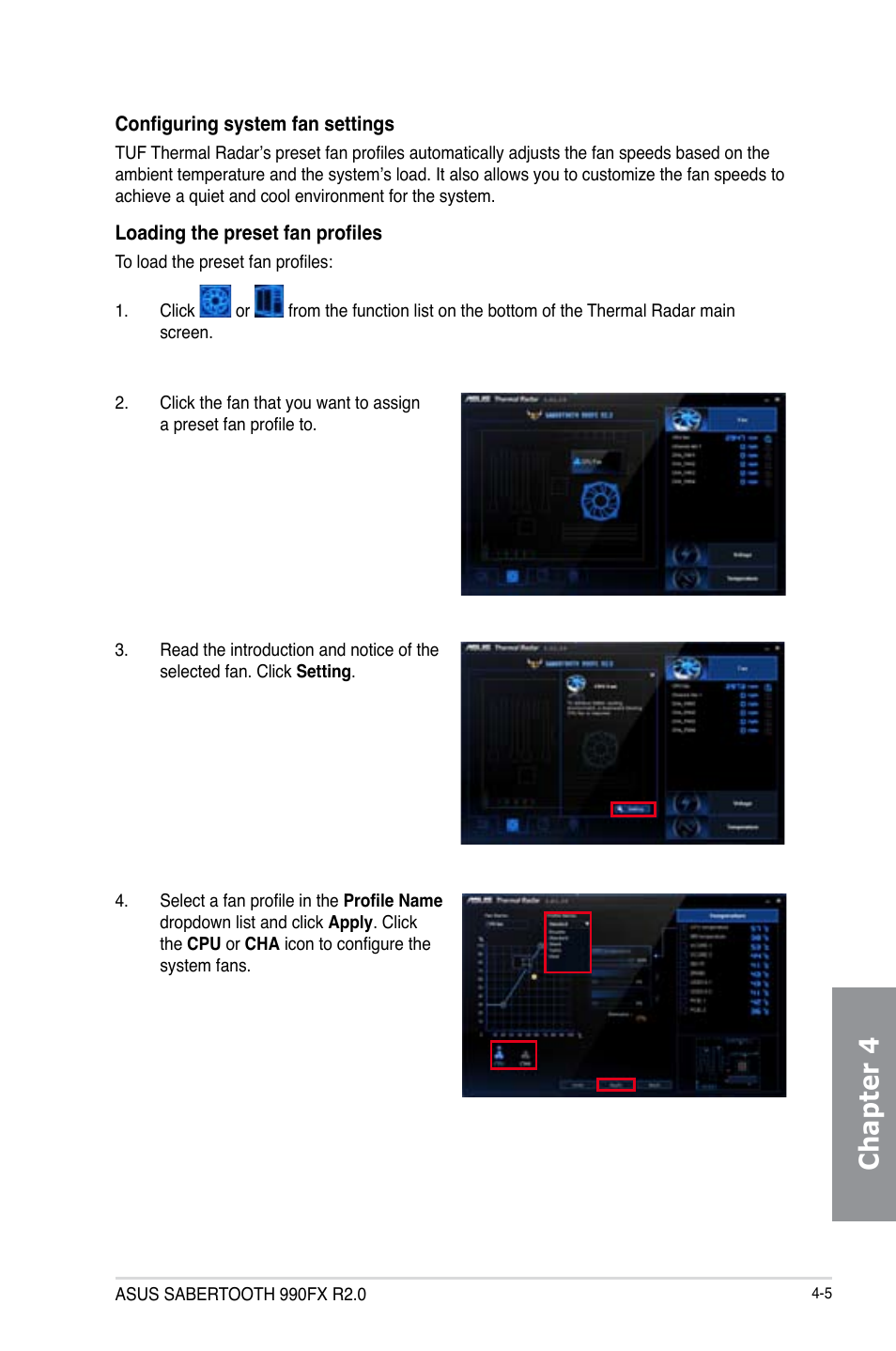 Chapter 4 | Asus SABERTOOTH 990FX R2.0 User Manual | Page 119 / 180