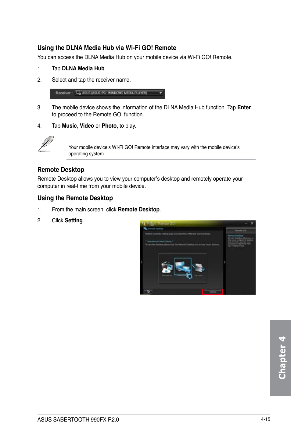 Chapter 4 | Asus SABERTOOTH 990FX R2.0 User Manual | Page 129 / 180